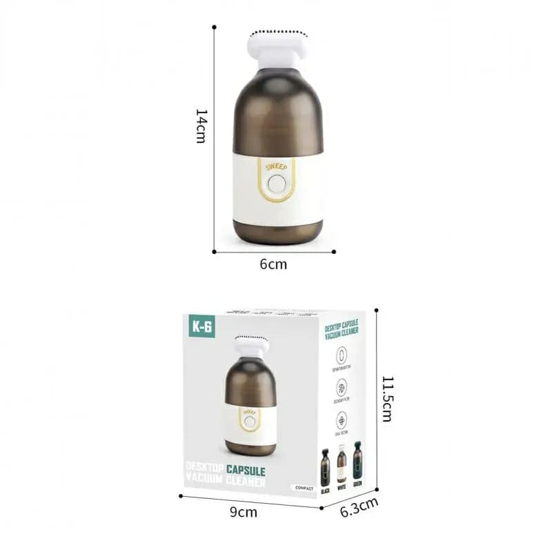 Capsule Vacuum Cleaner, Wireless Mini Vacuum Cleaner, Handheld Dust Catcher, Car Interior Desktop Dust Cleaning Tool, Portable Car Vacuum Cleaner, Multipurpose Mini Vacuum Cleaner Capsule Vacuum Cleaner, Wireless Mini Vacuum Cleaner, Handheld Dust Catcher, Car Interior Desktop Dust Cleaning Tool, Portable Car Vacuum Cleaner, Multipurpose Mini Vacuum Cleaner